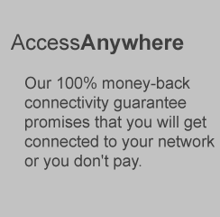 Our 100% money-back connectivity guarantee promises that you will get connected to your network or you don't pay.